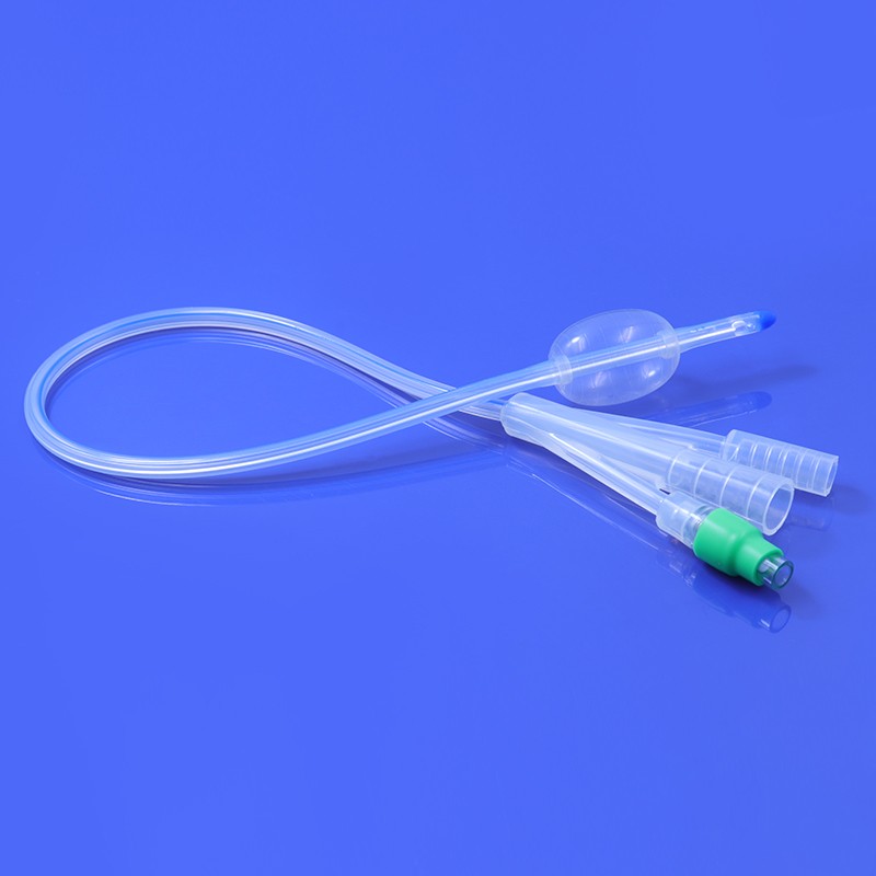 Disposable Sterile Three-Lumen Urinary Catheter